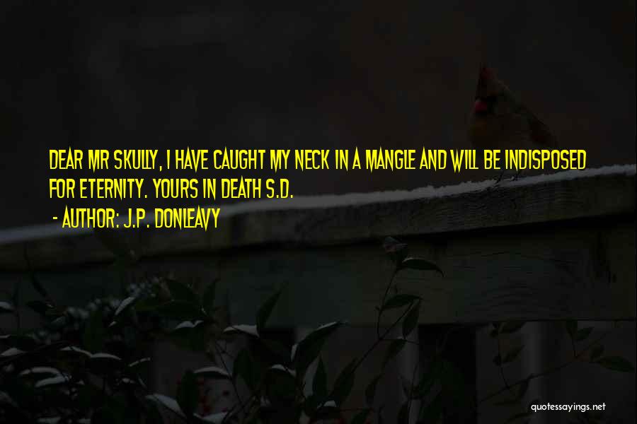 J.P. Donleavy Quotes 2208221