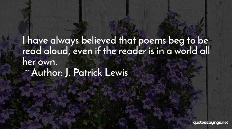 J. Patrick Lewis Quotes 1545365