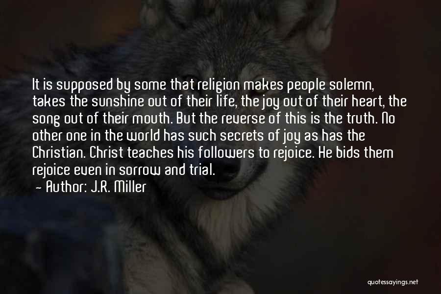 J.R. Miller Quotes 1991275