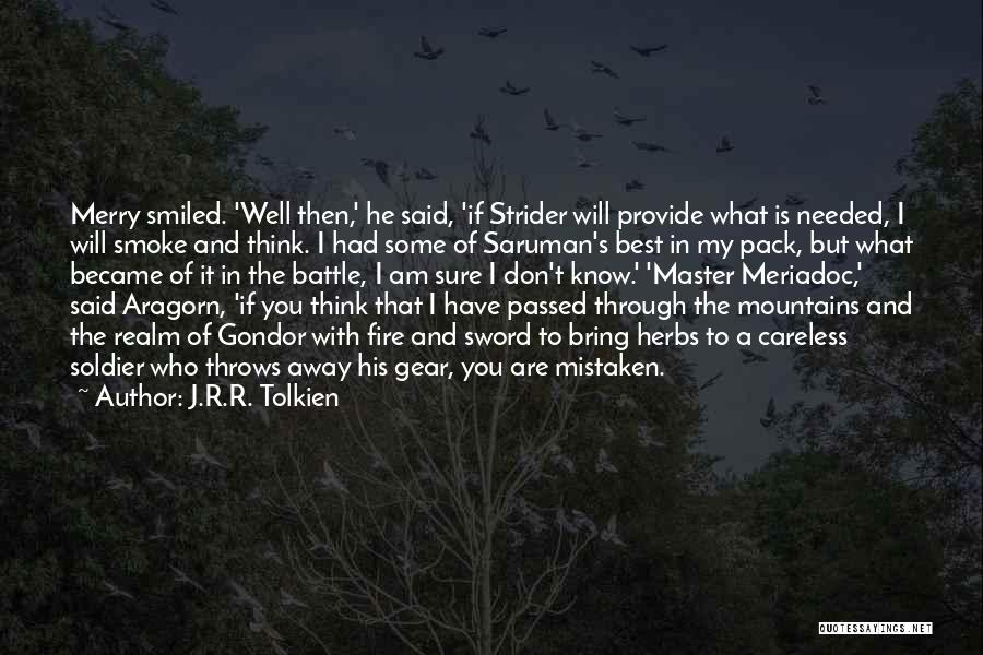 J.r.r. Tolkien Best Quotes By J.R.R. Tolkien