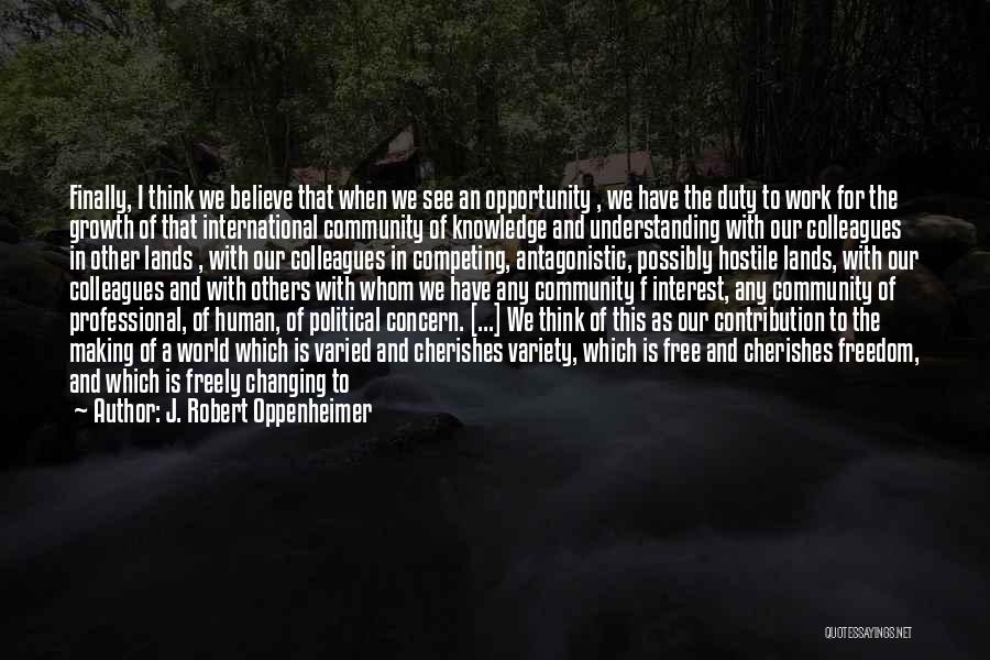 J. Robert Oppenheimer Quotes 1424764