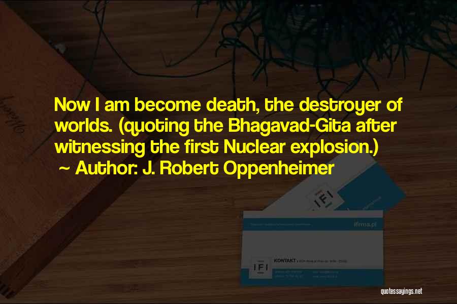 J. Robert Oppenheimer Quotes 2169053