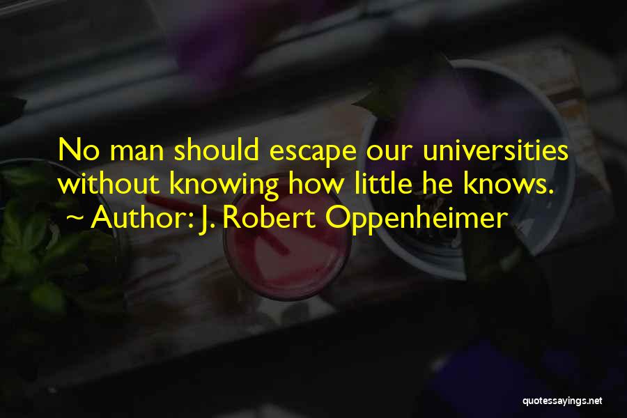 J. Robert Oppenheimer Quotes 390757