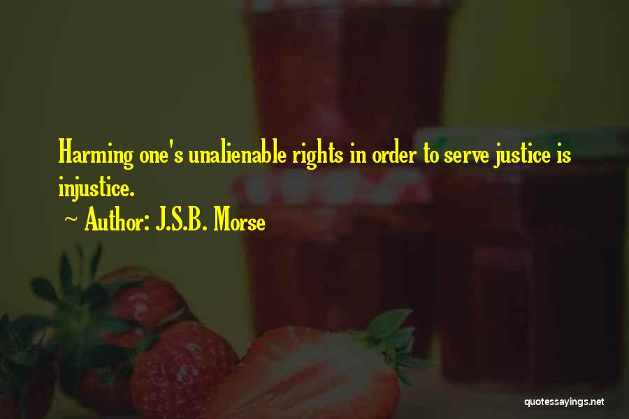 J.S.B. Morse Quotes 756314