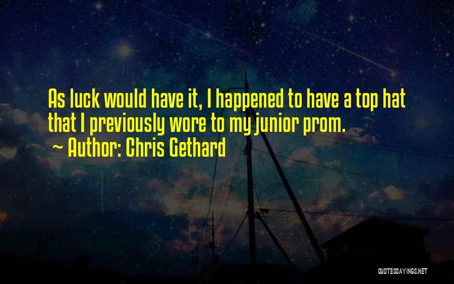 J.s Prom Quotes By Chris Gethard