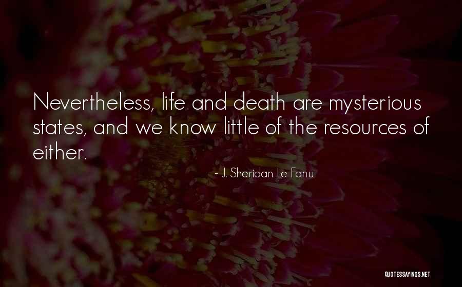 J. Sheridan Le Fanu Quotes 678018 J. Sheridan Le Fanu Quotes 678018