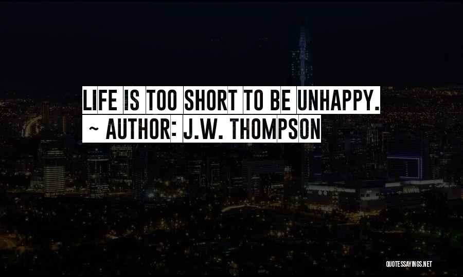 J.W. Thompson Quotes 304960