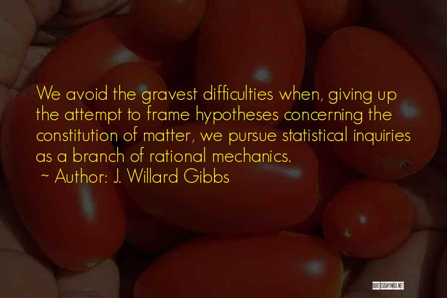 J. Willard Gibbs Quotes 665950