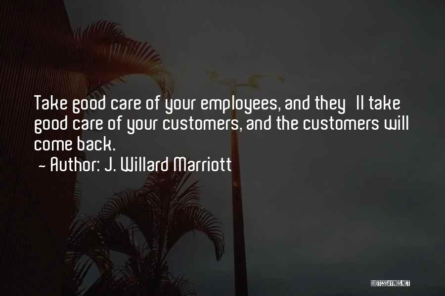 J. Willard Marriott Quotes 1909144