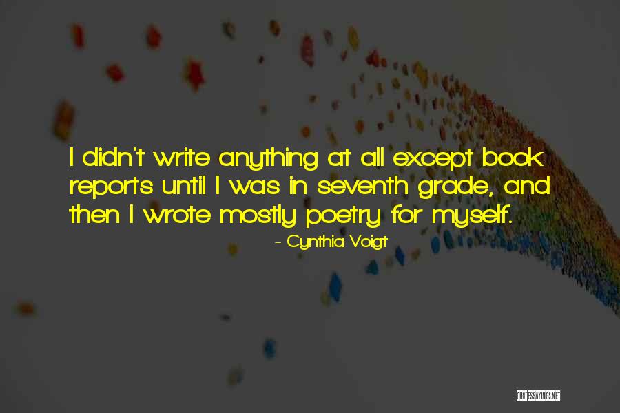 Jaanika Somarokov Quotes By Cynthia Voigt Jaanika Somarokov Quotes By Cynthia Voigt