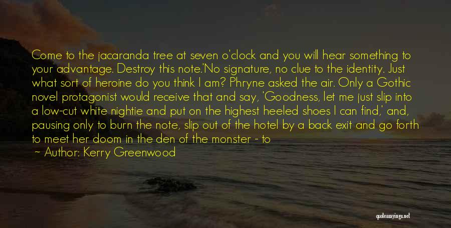 Jacaranda Quotes By Kerry Greenwood