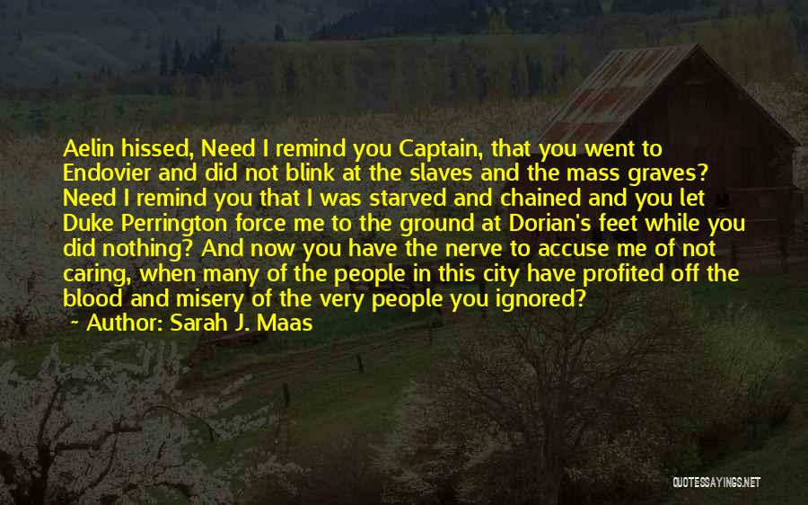 J'accuse Quotes By Sarah J. Maas