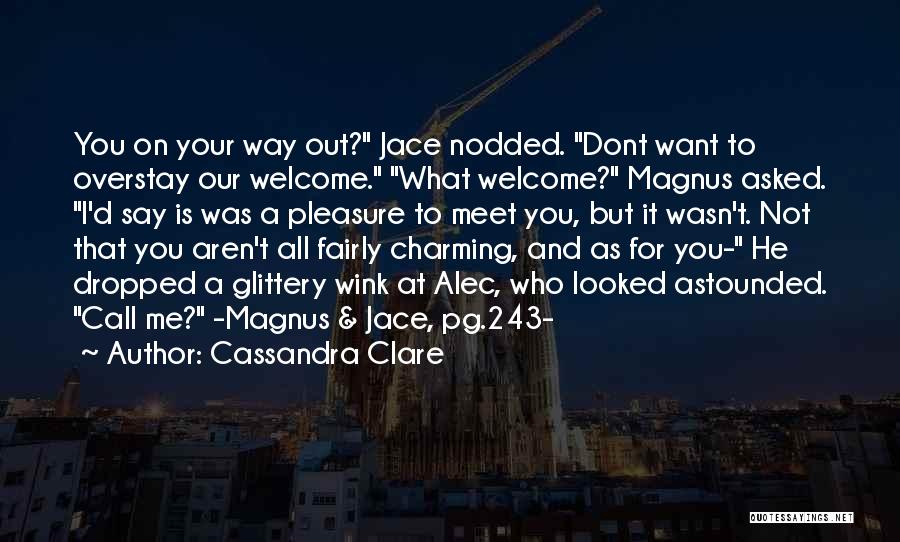 Jace And Magnus Quotes By Cassandra Clare