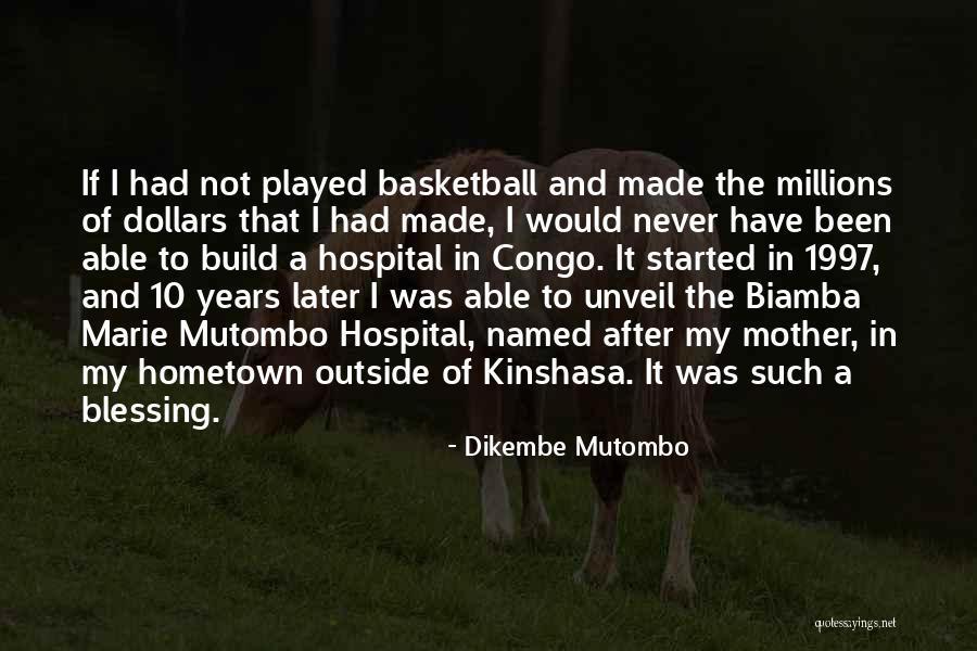 Jacio Latin Quotes By Dikembe Mutombo Jacio Latin Quotes By Dikembe Mutombo
