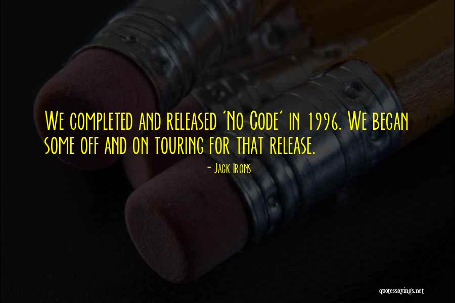 Jack 1996 Quotes By Jack Irons Jack 1996 Quotes By Jack Irons