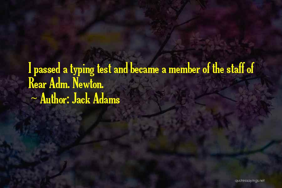 Jack Adams Quotes 140000