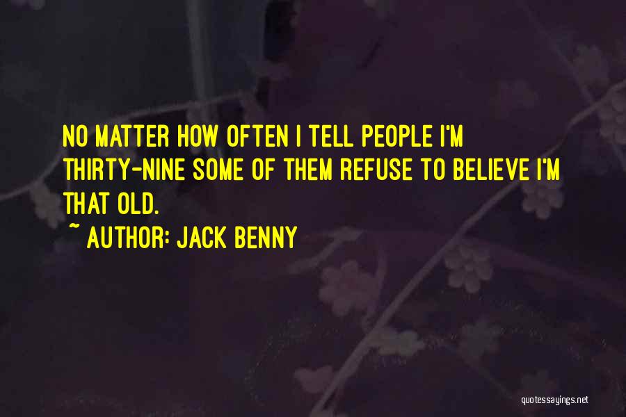 Jack Benny Quotes 408419