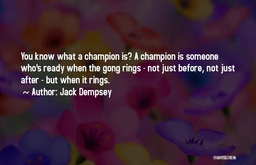 Jack Dempsey Quotes 1835405