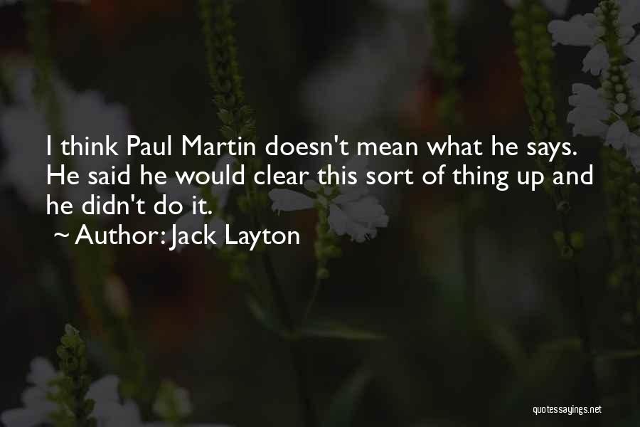 Jack Layton Quotes 838759