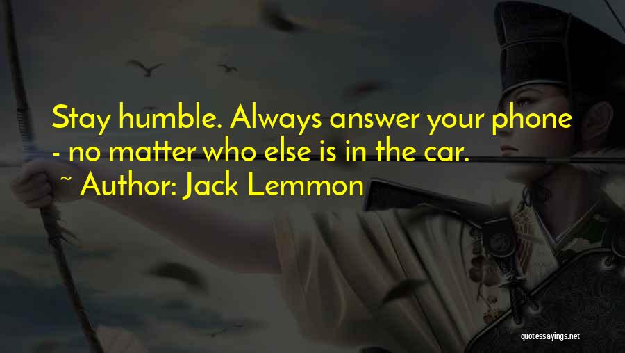 Jack Lemmon Quotes 180054