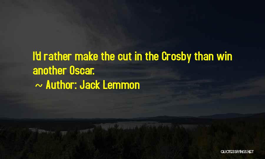 Jack Lemmon Quotes 679336