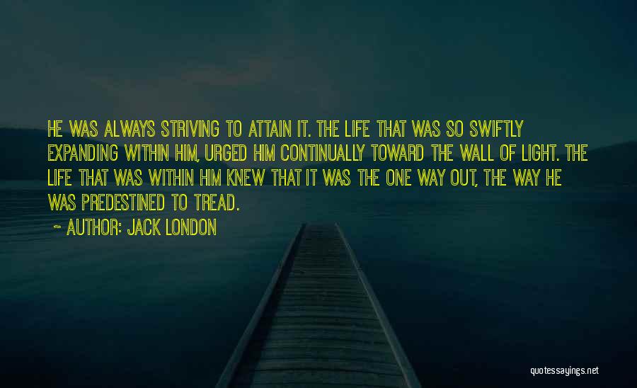 Jack London's Life Quotes By Jack London