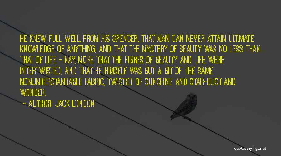 Jack London's Life Quotes By Jack London