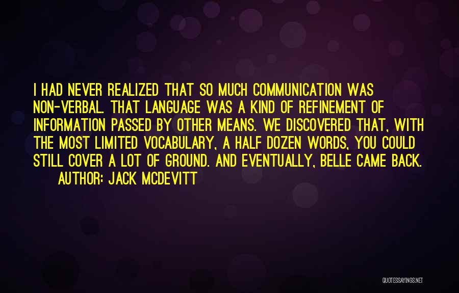 Jack McDevitt Quotes 1690161