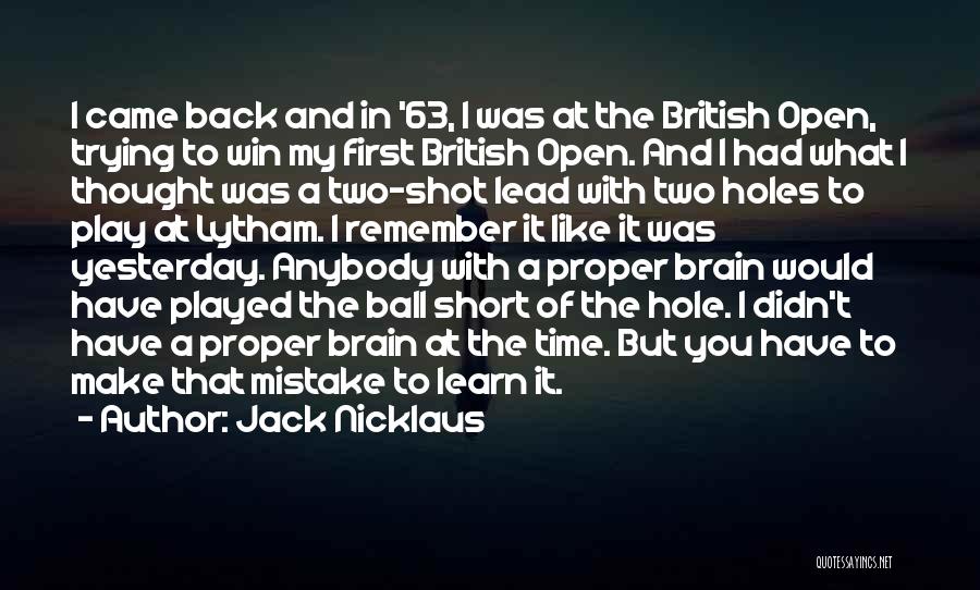 Jack Nicklaus Quotes 484131