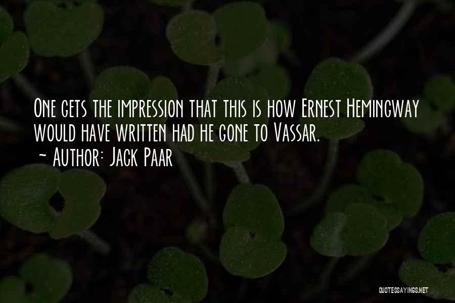 Jack Paar Quotes 961648