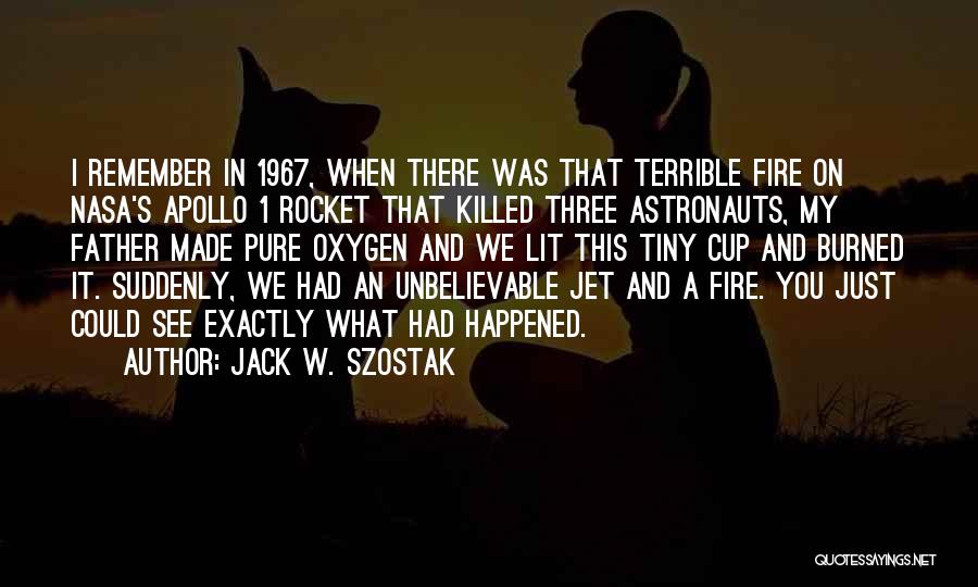 Jack W. Szostak Quotes 2148196