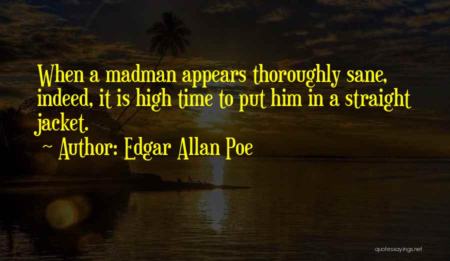 Jacket Quotes By Edgar Allan Poe