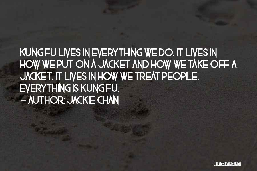 Jacket Quotes By Jackie Chan