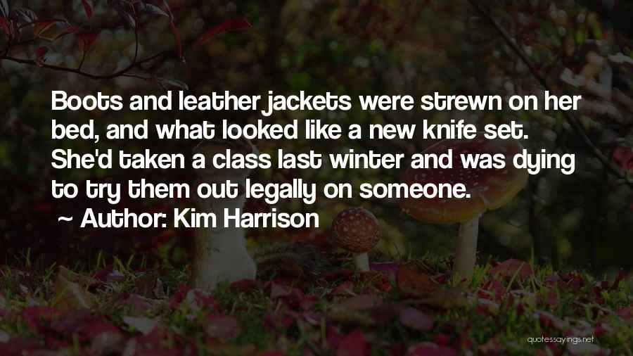 Jackets Quotes By Kim Harrison