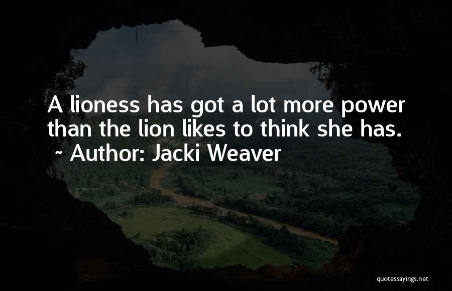 Jacki Weaver Quotes 1350432