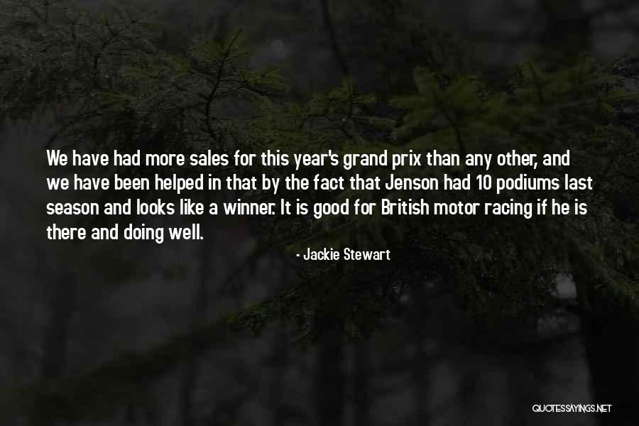 Jackie Quotes By Jackie Stewart