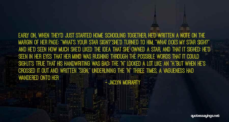 Jacklyn Jose Quotes By Jaclyn Moriarty