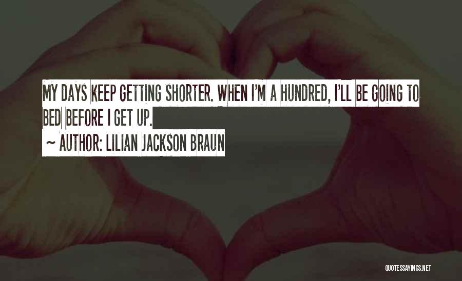 Jackson Quotes By Lilian Jackson Braun