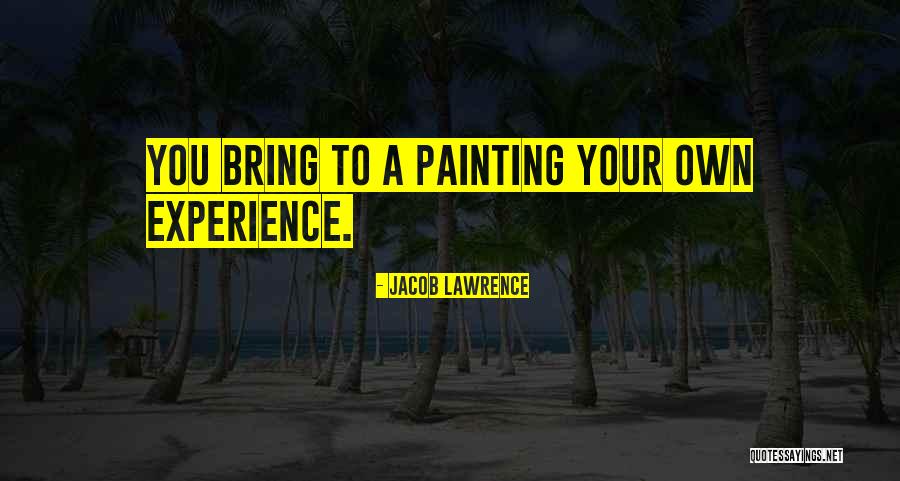 Jacob Lawrence Quotes 1766137