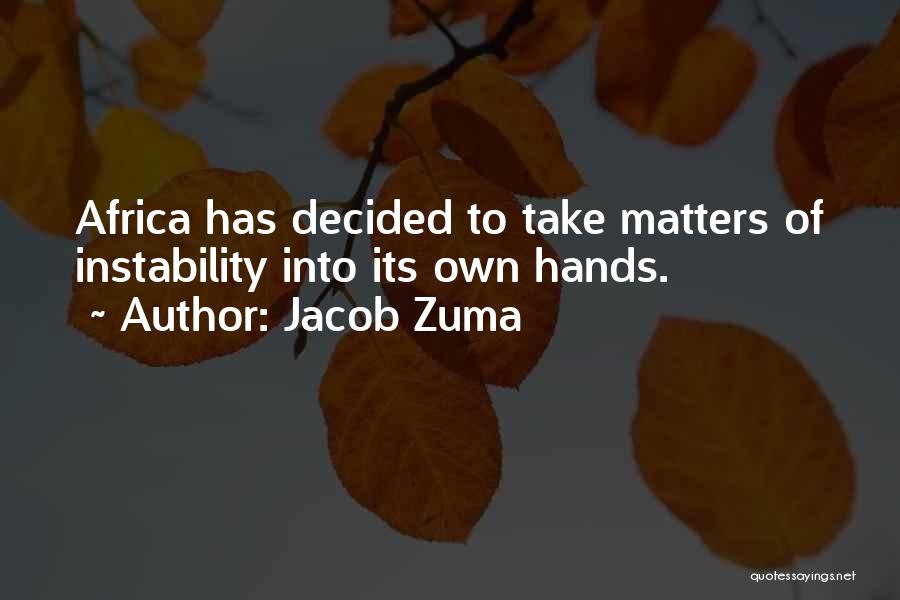 Jacob Zuma Quotes 252771