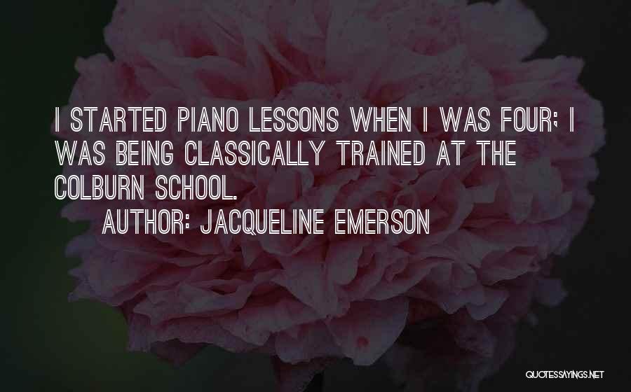 Jacqueline Emerson Quotes 1490602