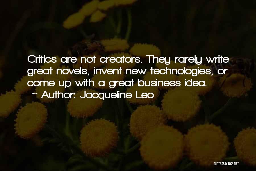 Jacqueline Leo Quotes 418247