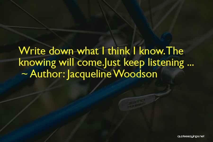 Jacqueline Woodson Quotes 716124