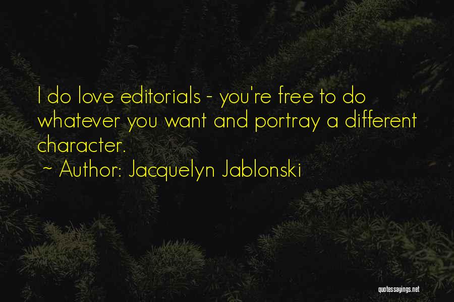 Jacquelyn Jablonski Quotes 1874714