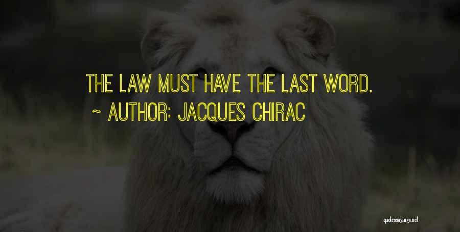 Jacques Chirac Quotes 518543