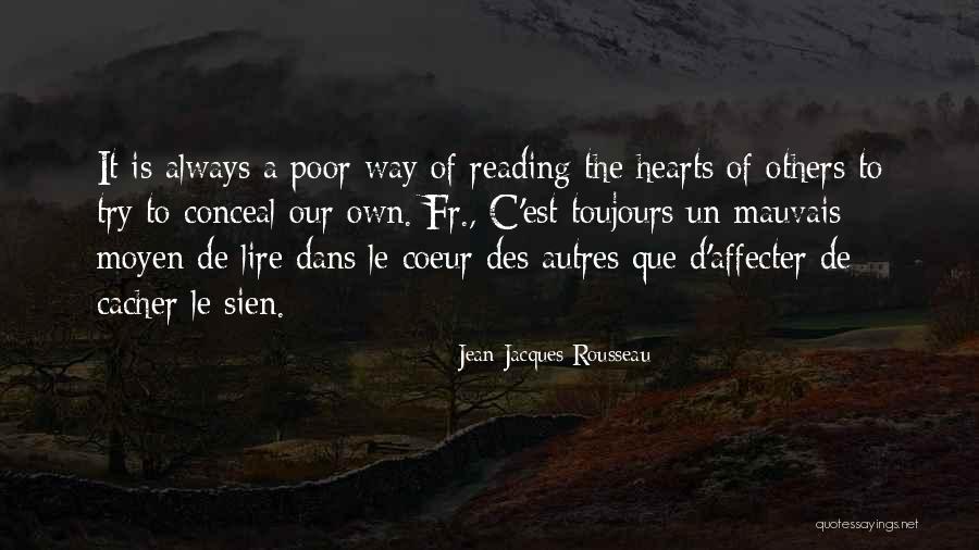 Jacques Coeur Quotes By Jean-Jacques Rousseau