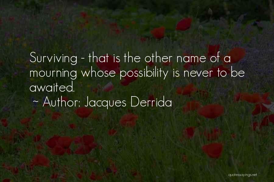 Jacques Derrida Quotes 1778207