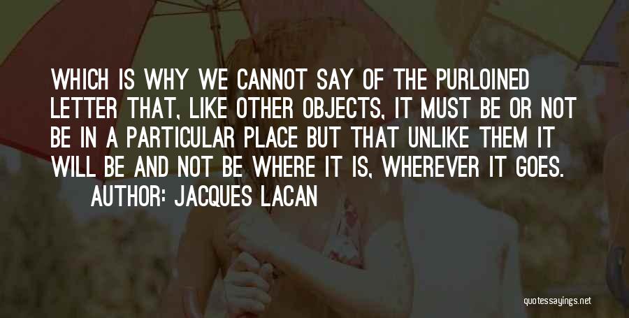 Jacques Lacan Quotes 1957466