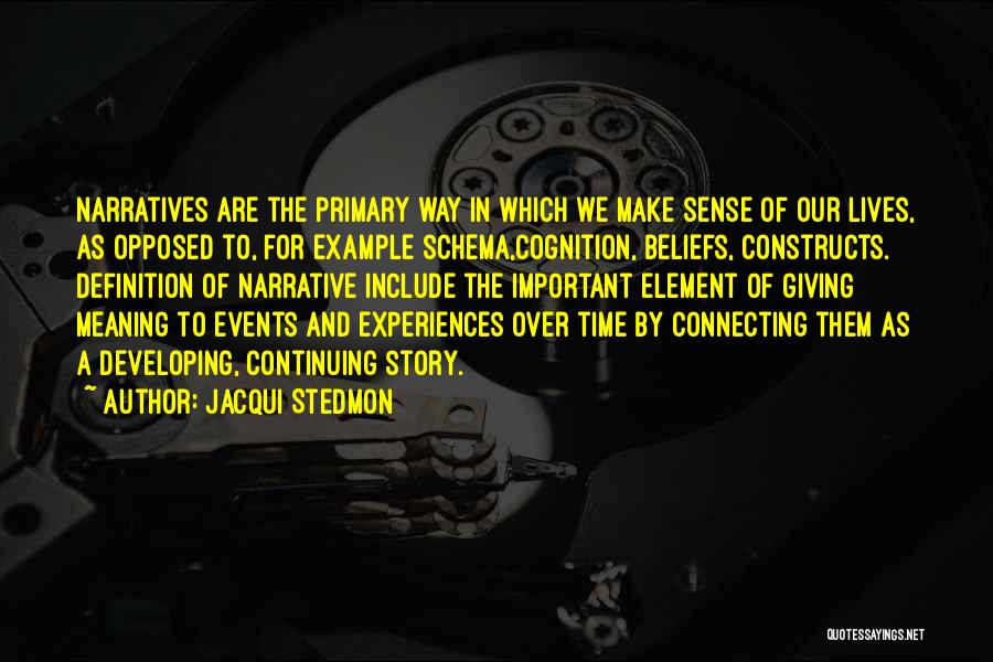 Jacqui Stedmon Quotes 612666