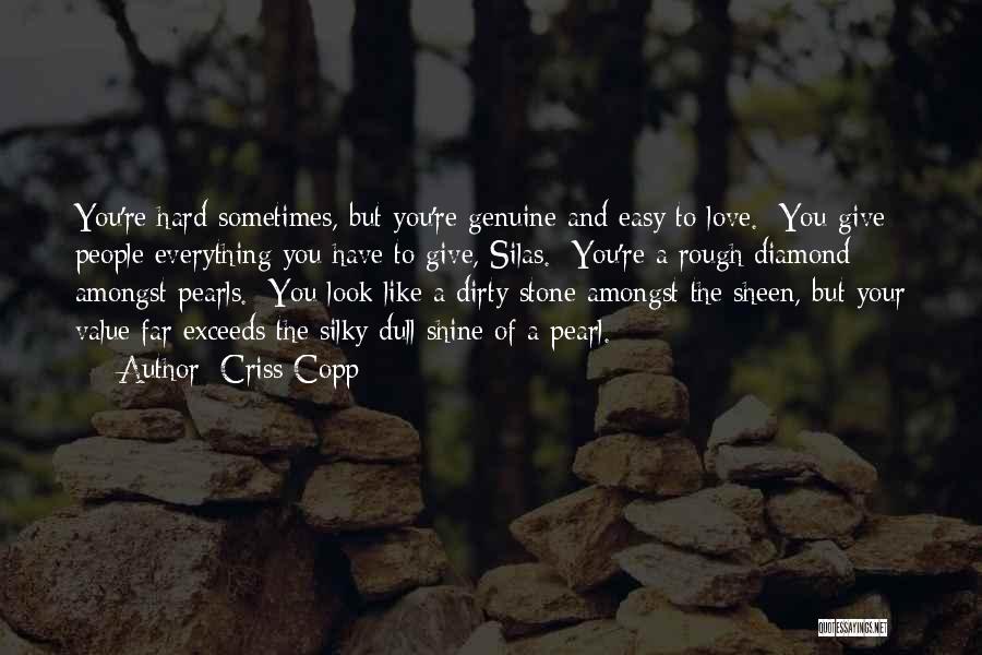 Jade Stone Quotes By Criss Copp